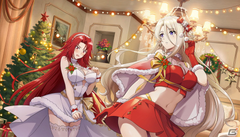 「カゲマス」期間限定シーズナルイベント「想い届けるミス・クリスマス！」開催！アイリスとベアトリクスがサンタ衣装で登場の画像2
