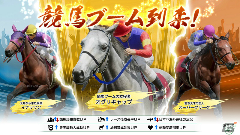 「Winning Post 10 2024」レースシーンや新要素「アイドルウマップ」「競馬ヒストリア」などの概要が公開！の画像