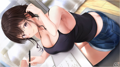 「制服カノジョ」サブキャラクター「古賀 希望（CV：月城日花）」、美桜の新たなイベントCG、ミュシャさんによるゲストイラストが公開！の画像3