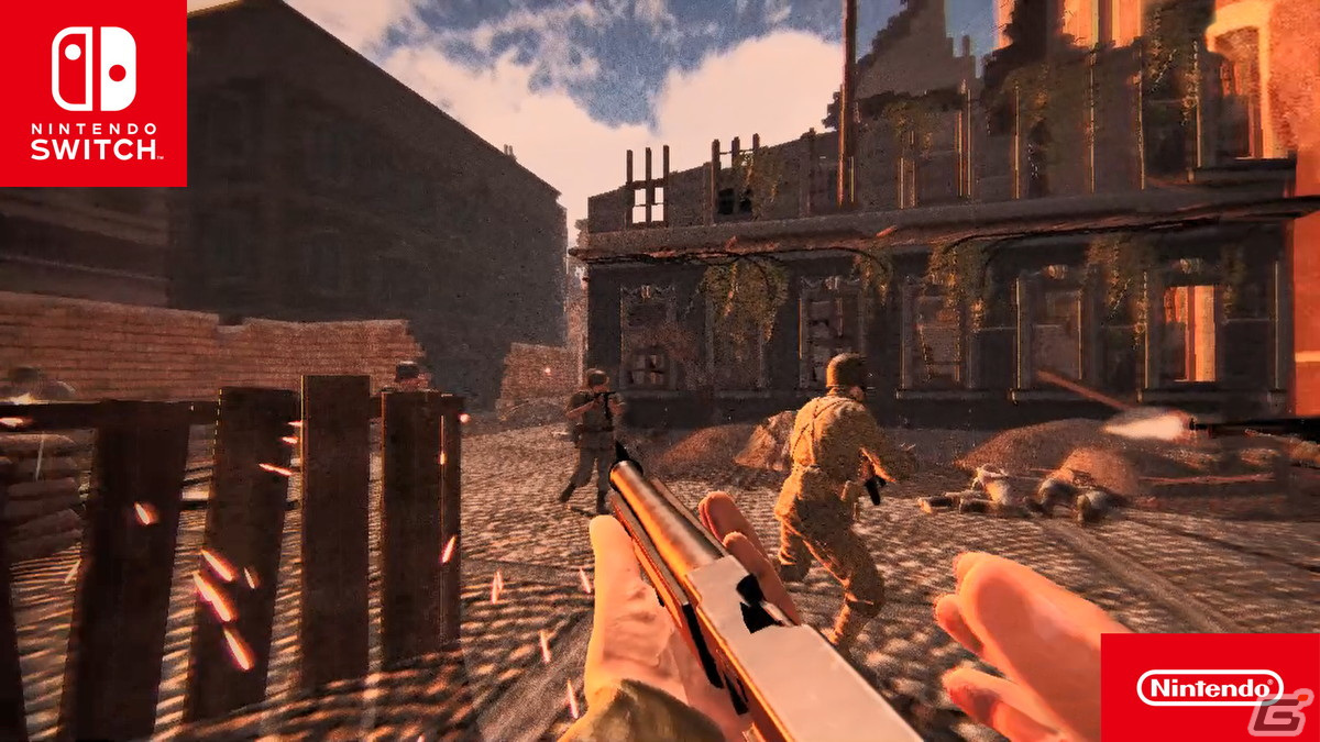 第二次世界大戦におけるオーバーロード作戦を体験可能なシングルプレイ向けFPS「ワールドウォー D-デイ PART TWO」がSwitchで配信開始!の画像