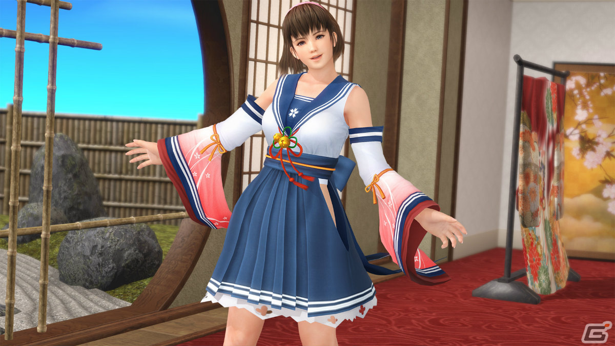 「DEAD OR ALIVE XVV」しずく（CV：羊宮妃那）のSSR水着「氷華水月」が登場！の画像