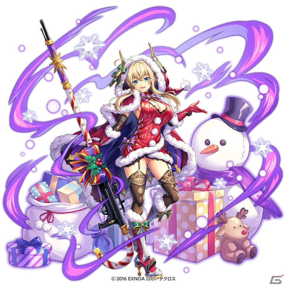 「神姫PROJECT」にクリスマス衣装のベレヌスとアリアンロッドが登場!プレミアムパスの特典の更新もの画像