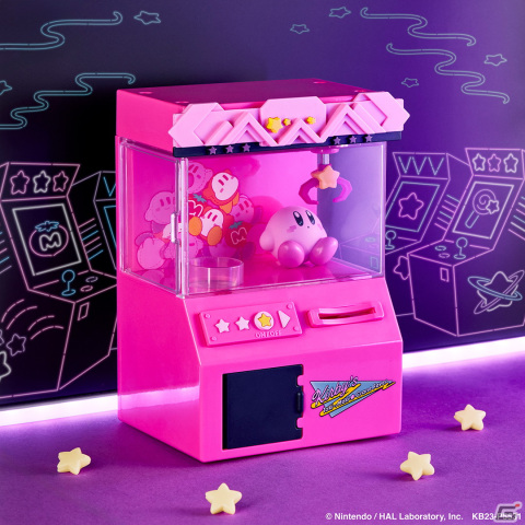 「星のカービィ キャンペーン in ナムコ ときめき☆クレーンフィーバー」が12月8日より開催！ゲームセンターをテーマとした景品がラインナップの画像6