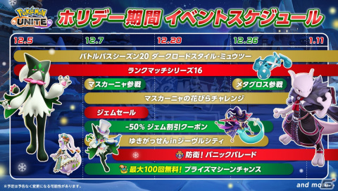 「Pokémon UNITE」にメタグロスが参戦決定！マスカーニャの紹介PVやバトルモード「激戦！ゆきがっせん in ジーヴルシティ」もチェックの画像13