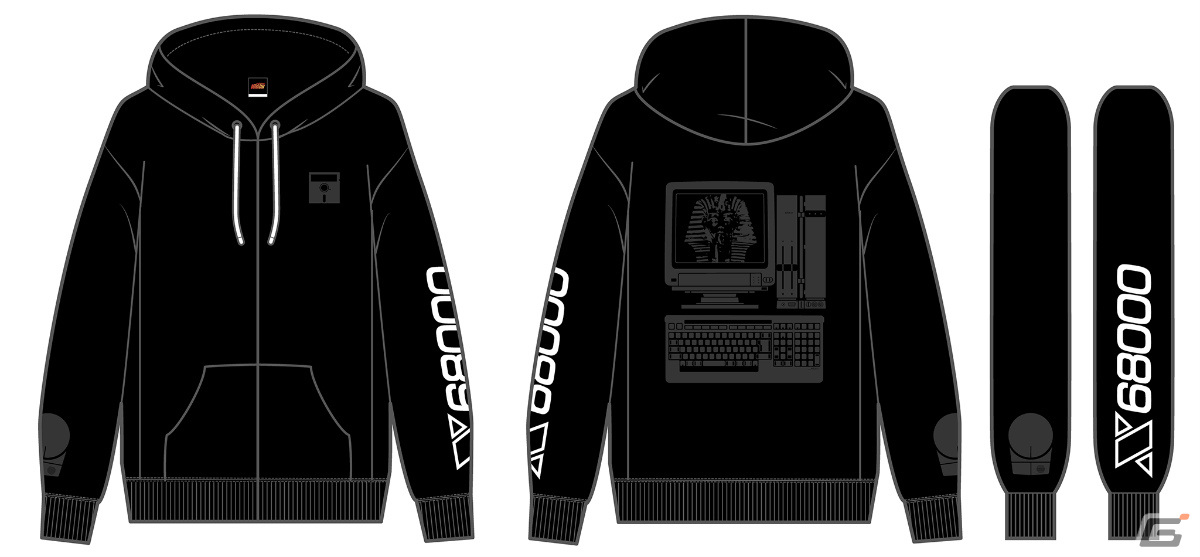 「ナイトストライカー」や「シティコネクション」、X68000などのレトロゲーム&ホビーパソコンがアパレル化!の画像