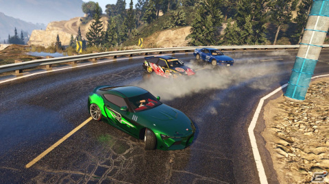 「GTAオンライン」にカスタムメイドした厳選車両で緻密なスライドターンを披露する「ドリフトレース」が登場！12月のアップデート情報が公開の画像3