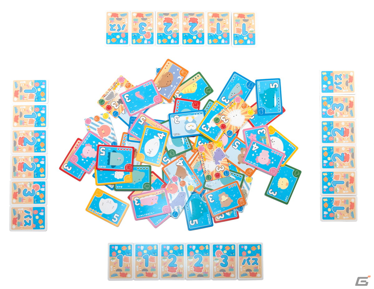 「つぶらな瞳の水族館」をテーマにしたカード集めゲーム「あつめよう!つぶらな瞳の水族館カードゲーム」が12月15日に発売の画像