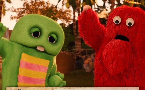 「龍が如く8」に登場するガチャピン＆ムックのインタビュー映像が公開！出演が決まった時の感想やフェイスキャプチャーの感想を語る