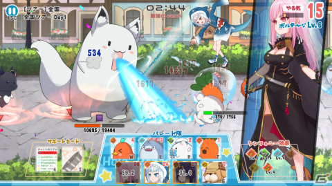 「ホロパレード」がSteamでリリース！ホロライブ所属VTuberやマスコットキャラ総勢65体以上が登場する2Dタワーディフェンスの画像2