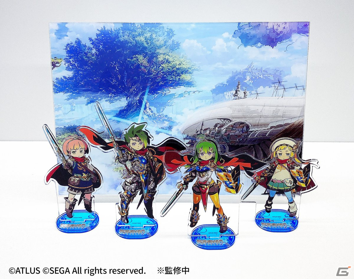 世界樹の迷宮 IV・V・X」のアクリルスタンド全196種が発売！I