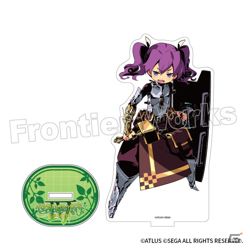 「世界樹の迷宮 IV・V・X」のアクリルスタンド全196種が発売！I～IIIの全216種の再販売もの画像2
