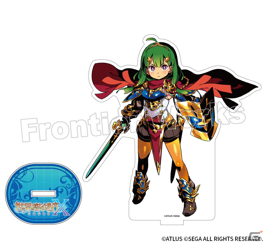 「世界樹の迷宮 IV・V・X」のアクリルスタンド全196種が発売！I～IIIの全216種の再販売もの画像4