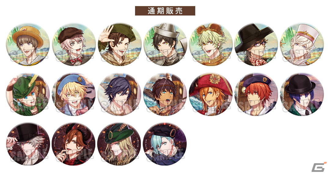 「うたの☆プリンスさまっ♪Dramatic Masterpiece Show企画展」の販売グッズ情報が公開!トレーディング缶バッジやアクリルスタンドがラインナップの画像