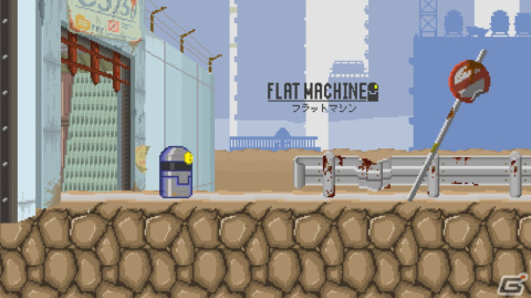 やさしい終末世界が舞台の門番アドベンチャー「フラットマシン」の事前予約受付が開始！侵入者を撃退し消滅する運命の集落を見届けようの画像1