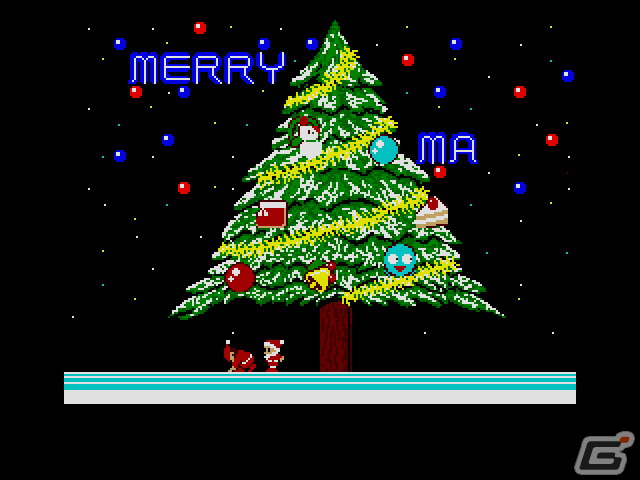 サンタクロースと妨害キャラとの掛け合いを描いた鑑賞ソフト「B.G.V クリスマス（MSX2版）」がプロジェクトEGGで配信！の画像5