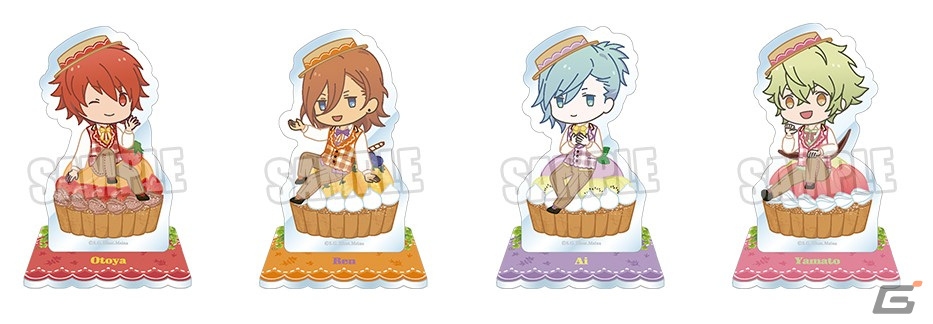 「うたの☆プリンスさまっ♪Cafe PARADISE STAR」第3弾が2024年2月1日に開催!レンや藍、大和、音也をイメージしたフードやアクスタが登場の画像