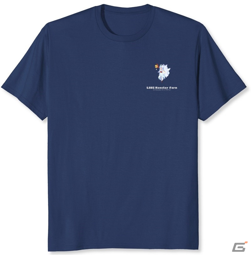 ▲「キュービ（特殊個体）」Tシャツ（ネイビー）