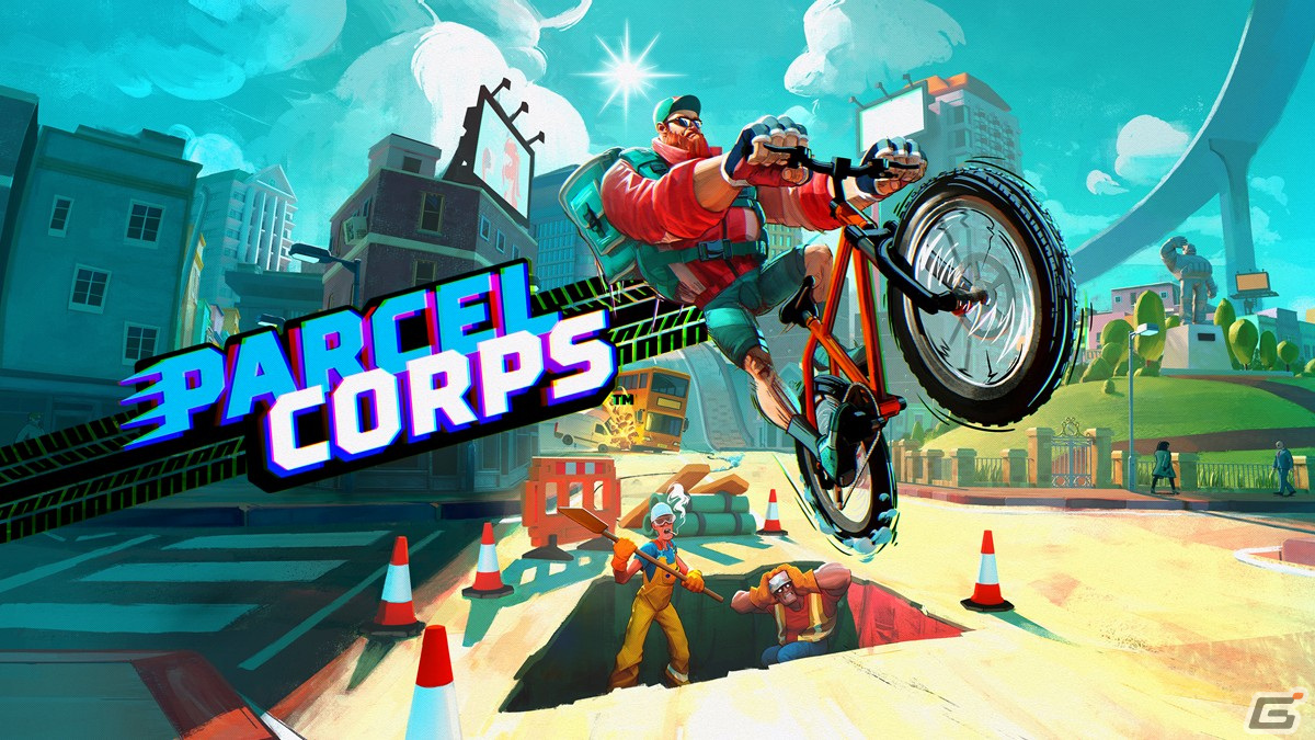 自転車配達アクション「Parcel Corps」の体験版がXbox Series X|S向けに配信!GPSに従うか自力で近道を探すのかはプレイヤー次第の画像