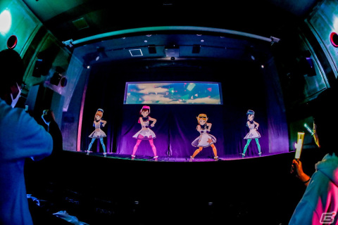 「ナナシス」初の3Dバーチャルライブ：「NANASUTA MINI LIVE Starring WITCH NUMBER 4」レポートの画像1