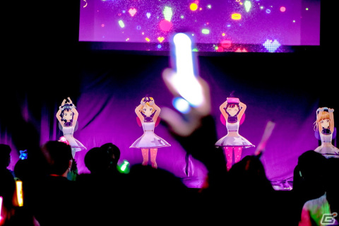 「ナナシス」初の3Dバーチャルライブ：「NANASUTA MINI LIVE Starring WITCH NUMBER 4」レポートの画像