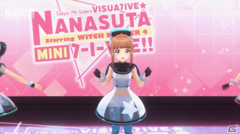 ナナシス」初の3Dバーチャルライブ：「NANASUTA MINI LIVE