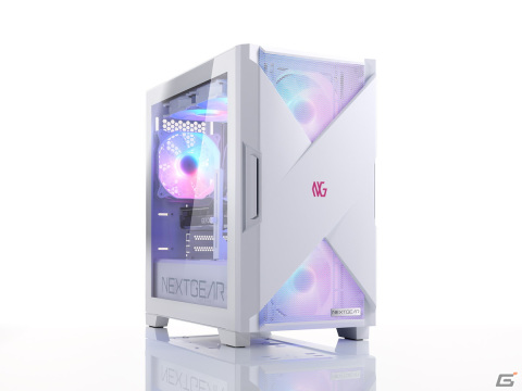 マウスコンピューターのゲーミングパソコン「NEXTGEAR JG」シリーズにホワイト筐体モデル4機種が登場！の画像2