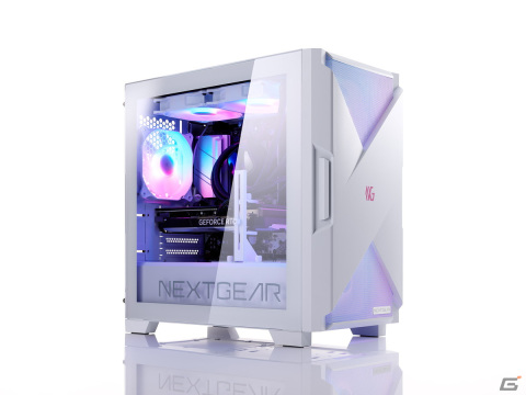 マウスコンピューターのゲーミングパソコン「NEXTGEAR JG」シリーズにホワイト筐体モデル4機種が登場！の画像3