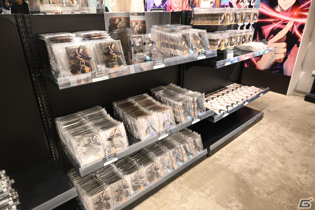「呪術廻戦 ファントムパレード」の公式ポップアップストア「幻影夜行本舗」内覧会レポート！キャライラストを使用したグッズなど全21種が登場の画像5