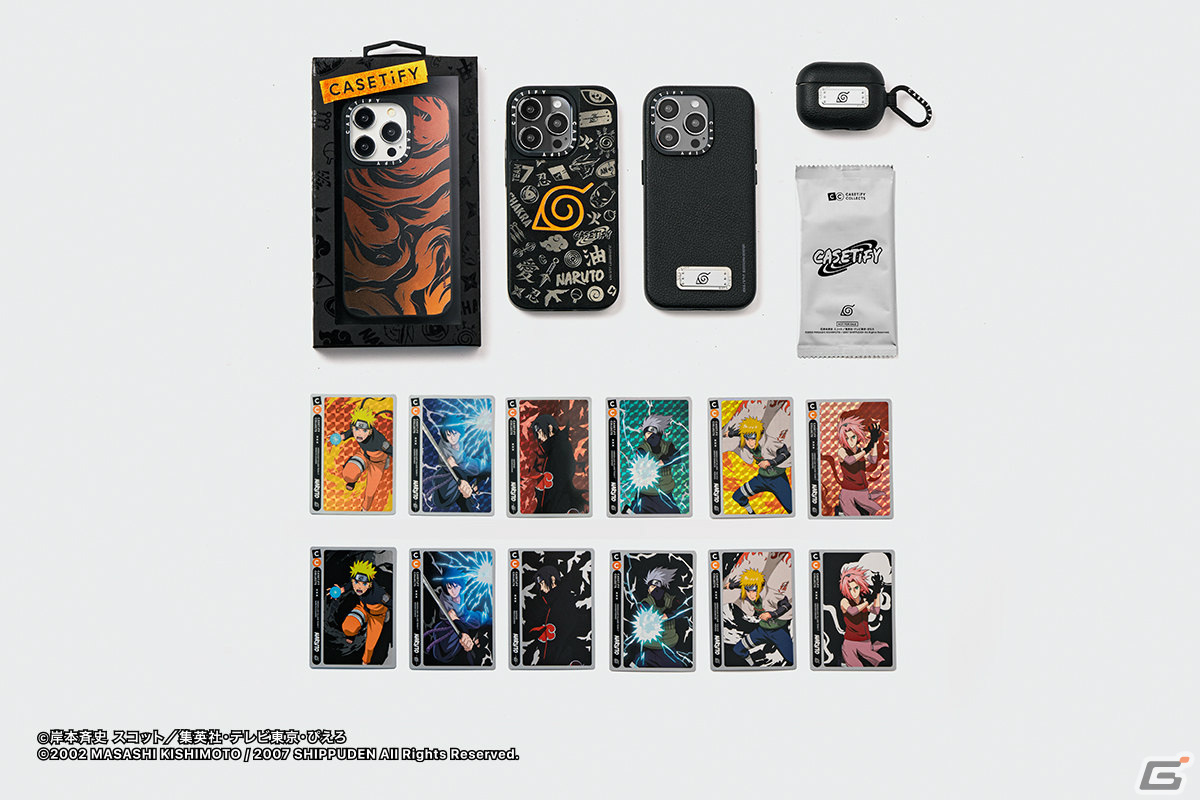 NARUTO-ナルト- 疾風伝」とCASETiFYのコラボアイテムが登場！ナルト 