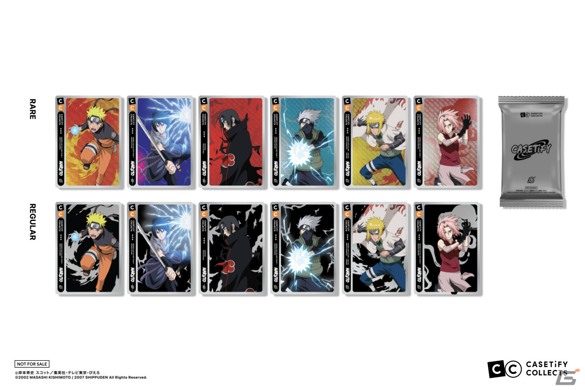 「NARUTO-ナルト- 疾風伝」とCASETiFYのコラボアイテムが登場！ナルトたちのスマホケースや暁デザインのAirPodsケースなどがラインナップの画像17