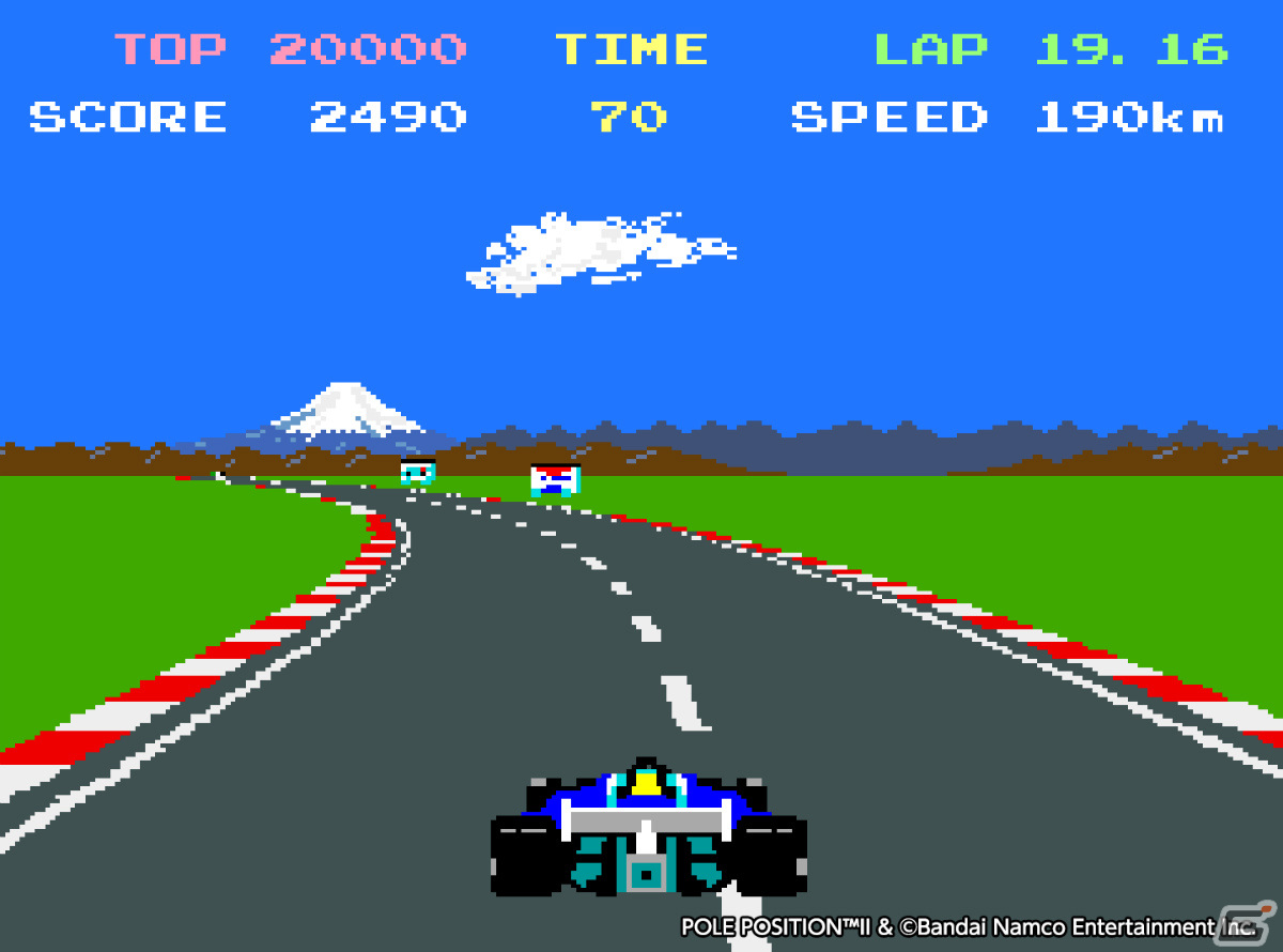 「アーケードアーカイブス ポールポジションII」が12月7日に配信！4つのコースでポールポジション獲得を目指すレースゲームの画像1
