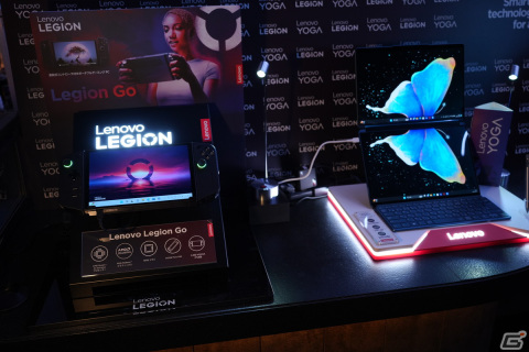 ハンドヘルドPC「Lenovo Legion Go」と2つのディスプレイを搭載した「Yoga Book 9i Gen 8」が12月8日に発売！新製品発表会をレポートの画像1