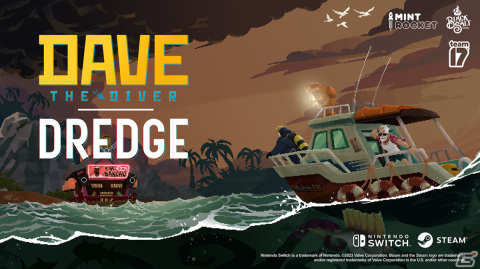 「デイヴ・ザ・ダイバー」にて「DREGDE」とのコラボDLCが12月15日に配信!「DREDGE」のキャラクターや奇形種の魚たちが登場の画像1