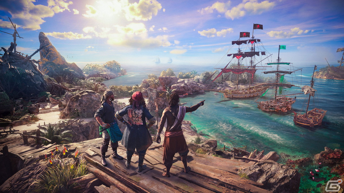 悪名高き海賊王を目指すアクションRPG「スカル アンド ボーンズ」の発売日が2024年2月16日に決定！の画像