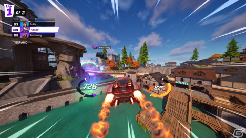 「フォートナイト」内にPsyonixによる新たなアーケードレースゲーム「Rocket Racing」が登場！の画像