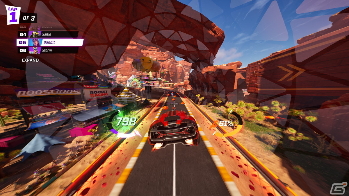 「フォートナイト」内にPsyonixによる新たなアーケードレースゲーム「Rocket Racing」が登場！の画像17