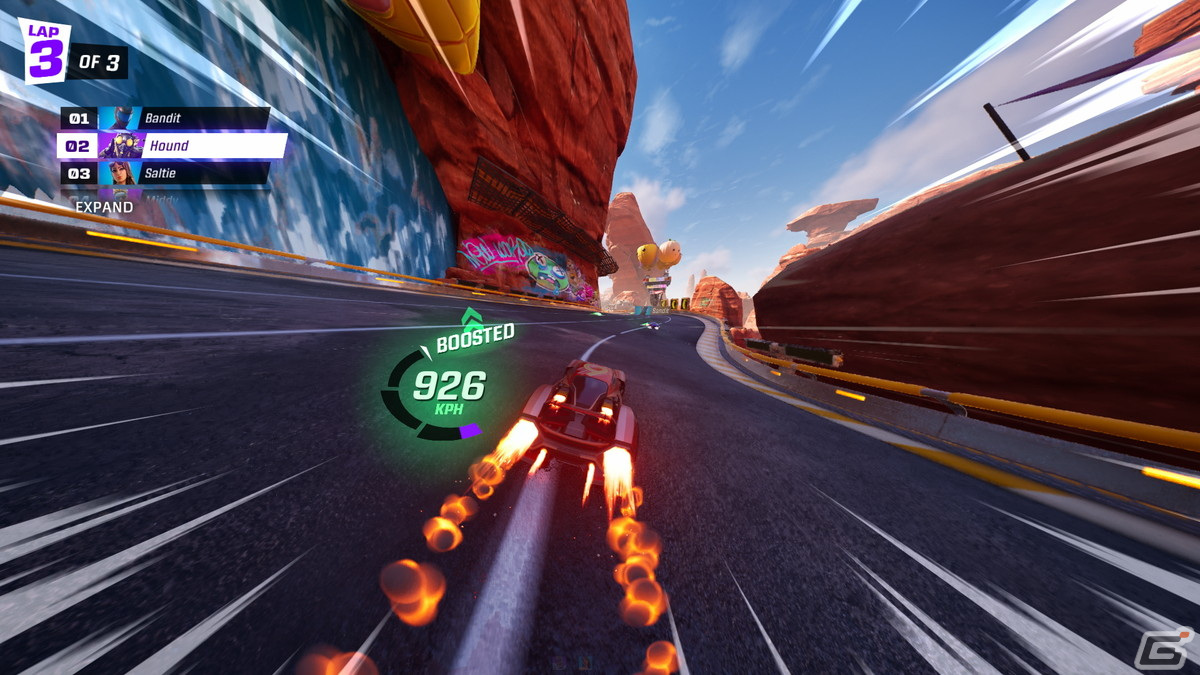 「フォートナイト」内にPsyonixによる新たなアーケードレースゲーム「Rocket Racing」が登場！の画像5