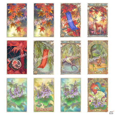 ブラウニーズ制作のオリジナル花札「CARTA DE FLOR」販売1周年で価格改定、単品販売もの画像4