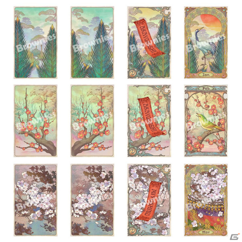 ブラウニーズ制作のオリジナル花札「CARTA DE FLOR」販売1周年で価格改定、単品販売もの画像5