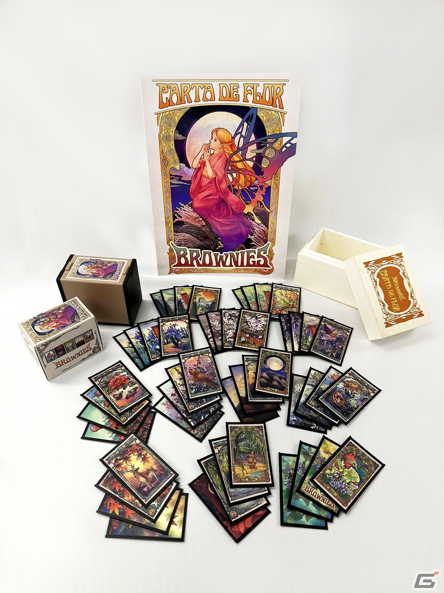 ブラウニーズ制作のオリジナル花札「CARTA DE FLOR」販売1周年で価格改定、単品販売もの画像