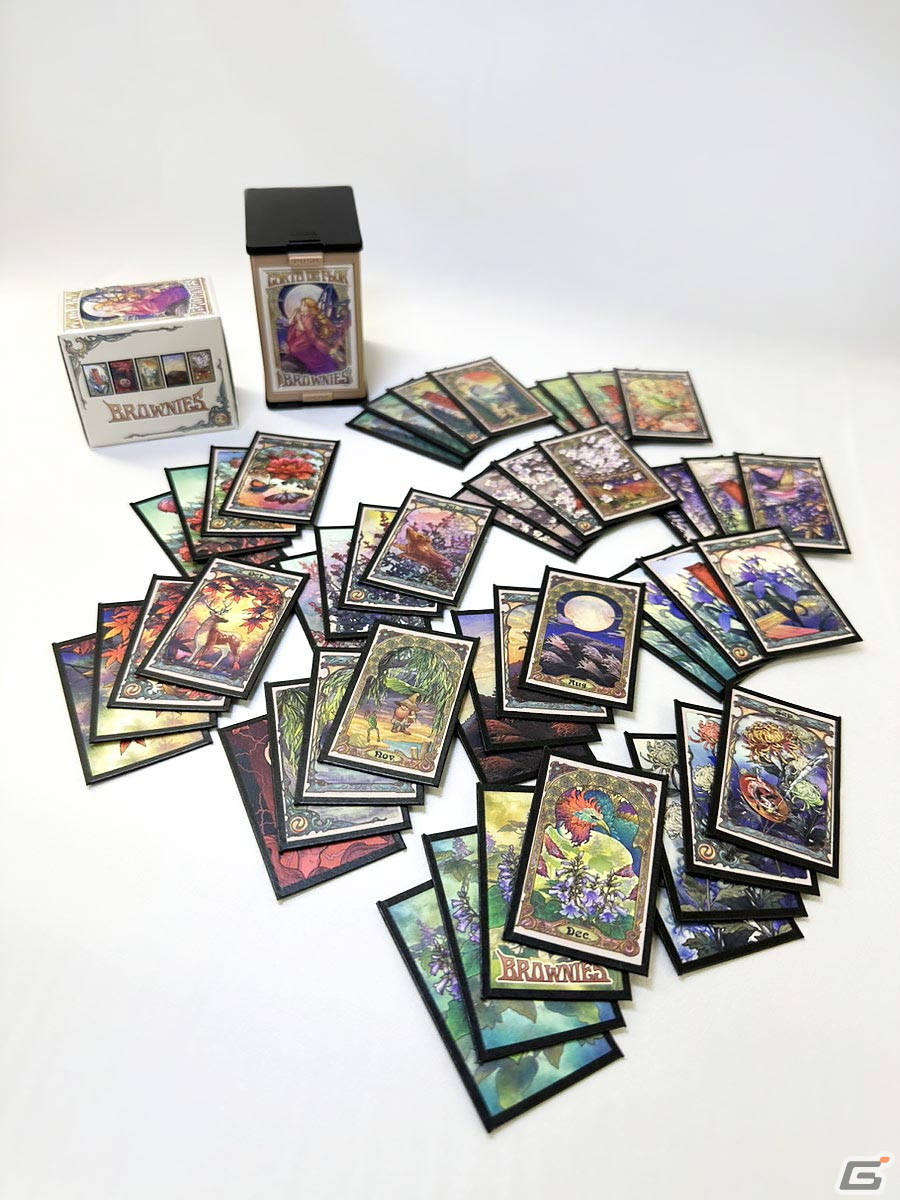 ブラウニーズ制作のオリジナル花札「CARTA DE FLOR」販売1周年で価格改定、単品販売もの画像