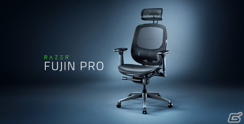 Razer初となるメッシュ素材を使用したゲーミングチェア「Razer Fujin Pro」の予約受付が開始！の画像1