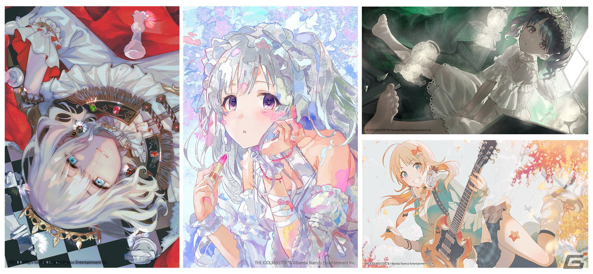 「シャニマス」とコラボした塗り絵コンテスト「塗りマス!」第二十六回の受賞作品が発表!の画像
