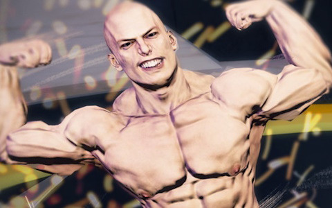 筋肉の頂点を目指す対戦アクション「マッチョスピナー」が配信！誇り高き筋肉をぶつけ合い相手を吹っ飛ばせ