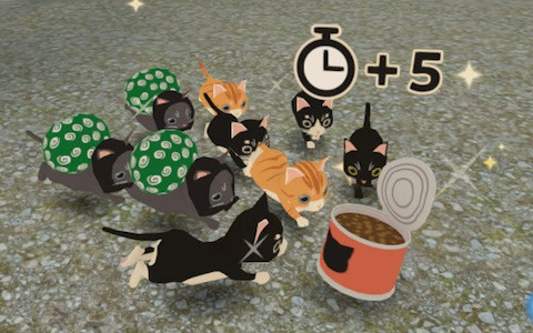 ネコを巣穴へ誘導する癒し系パズル「ネコミン」が12月14日に配信！Joy-Conをネコジャラシに見立てて集めよう