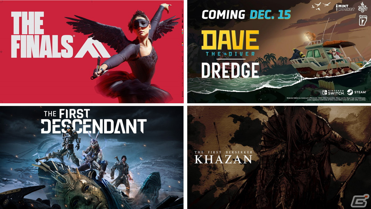 ネクソンが「The Game Award」で4タイトルの情報を発表！「The First Descendant」「The First Berserker: Khazan」などのトレーラーを公開の画像1