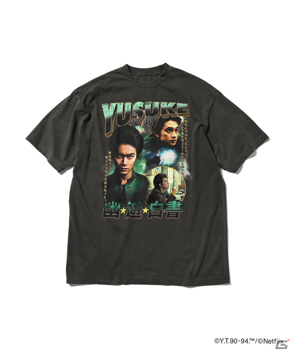 Netflix「幽☆遊☆白書」とZOZOTOWNのコラボが実現！実写キャスト起用によるTシャツなどの受注販売が12月13日より開始の画像3