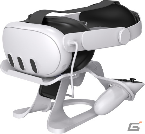Meta Quest 3用のセミハードケースやシリコンカバー、充電機能付きスタンドなど8アイテムがサイバーガジェットより2024年1月下旬に発売！の画像17