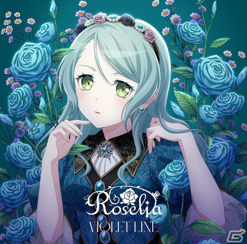 「バンドリ！」Roseliaの14th Single「VIOLET LINE」がリリース！Blu-ray付生産限定盤には9月開催の単独ライブ「Farbe」を収録の画像3