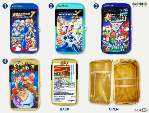 「ロックマン」「魔界村」「ストリートファイター」シリーズのパッケージ風ポーチが12月13日より販売開始！の画像2